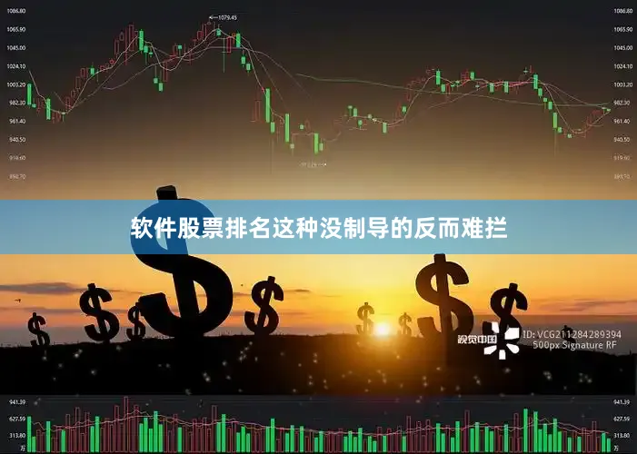 软件股票排名这种没制导的反而难拦